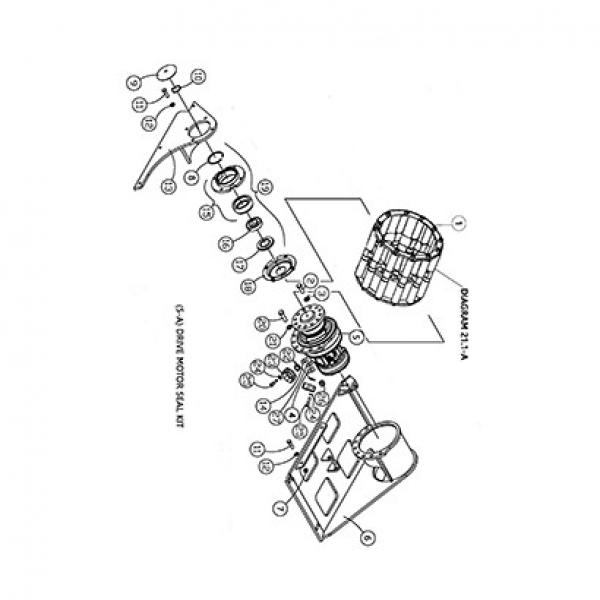 ASV 2035-979 Reman Hydraulic Final Drive Motor #2 image